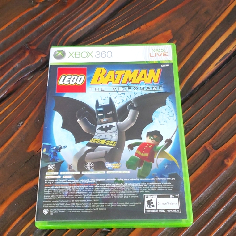 🦖XBOX 360 XBOX Live - Lego Batman & Pure Video Games🦖
